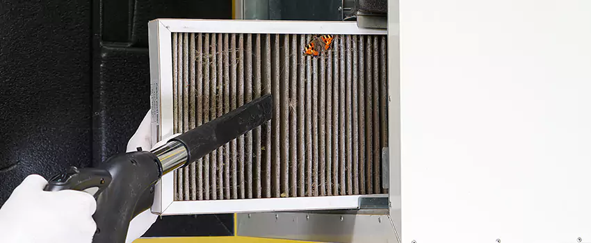 Clogged Air Duct Cleaning Process in Franklin Square, NY