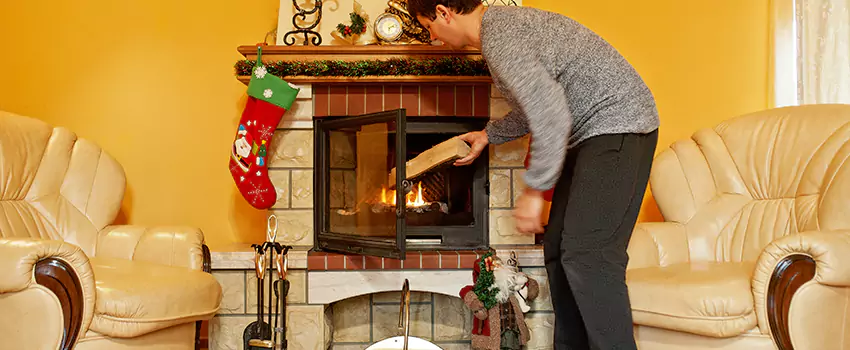 Gas to Wood-Burning Fireplace Conversion Services in Franklin Square, New York