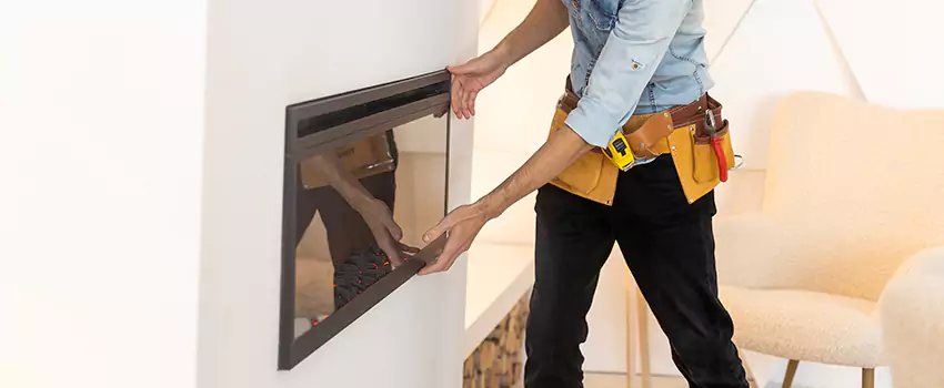 Metal Fireplace Installation in Franklin Square, New York
