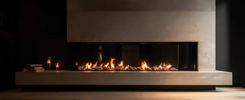 Gas Fireplace Ember Bed Design Services in Franklin Square, New York