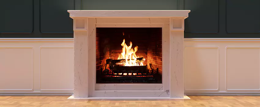 Open Flame Wood-Burning Fireplace Installation Services in Franklin Square, New York