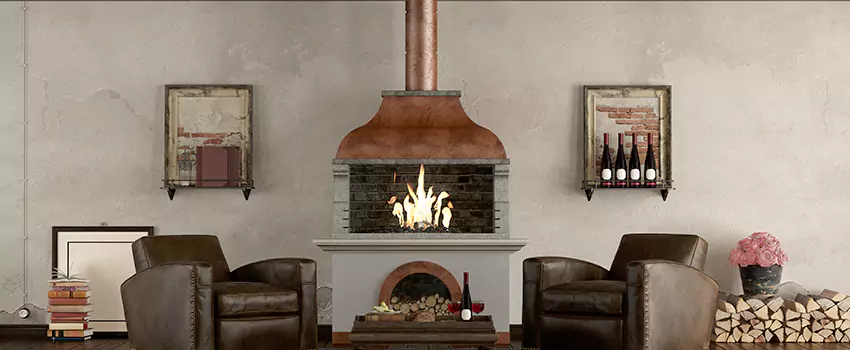 Thelin Hearth Products Providence Pellet Insert Fireplace Installation in Franklin Square, NY